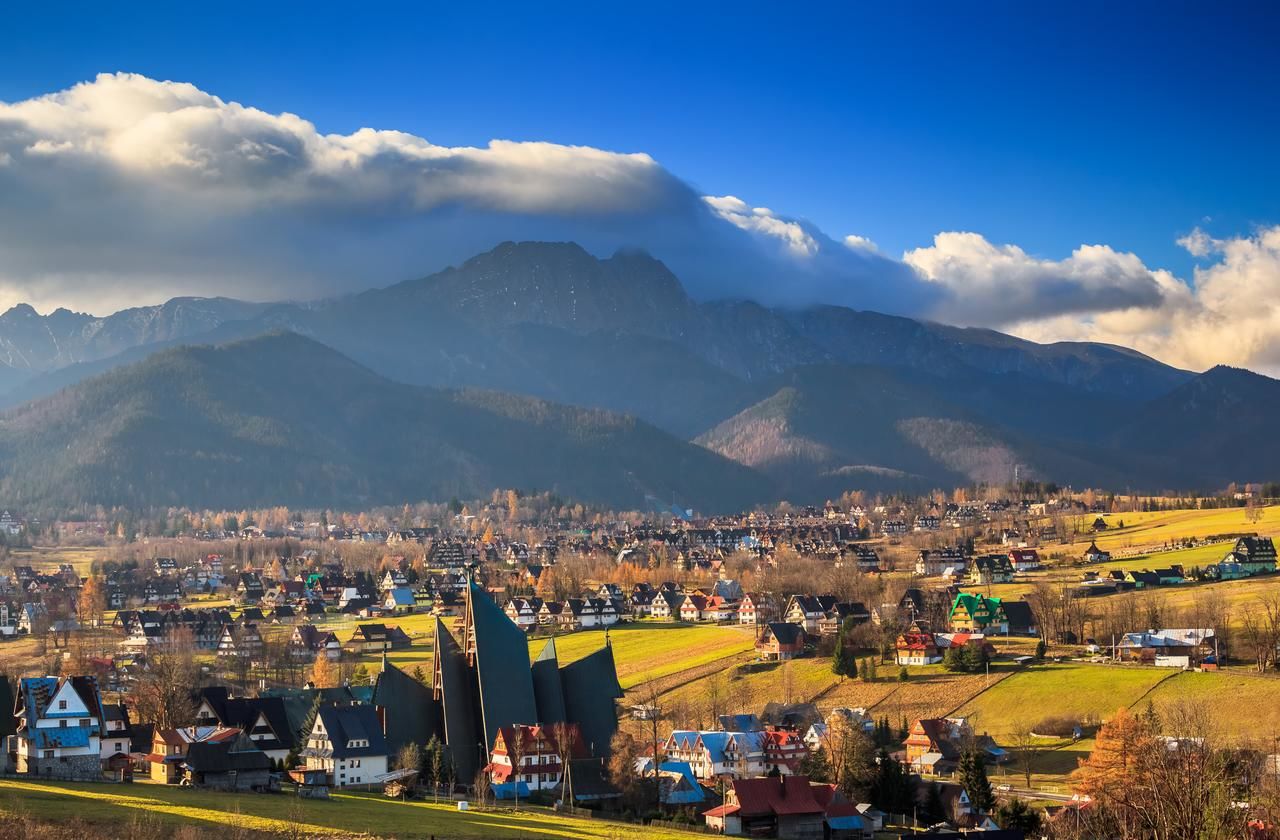 Шале Tatrzański Ogród Regional Houses Zakopane Закопане-16